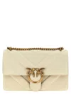 Pinko Love One Classic Light Crossbody Bags White In White