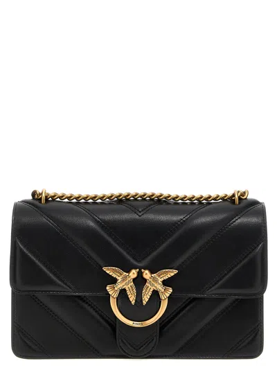 Pinko Love One Classic Light Crossbody Bags Black