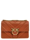 Pinko 'love One Classic Light' Crossbody Bag In Brown