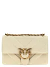 Pinko Love One Classic Light Crossbody Bags White In White