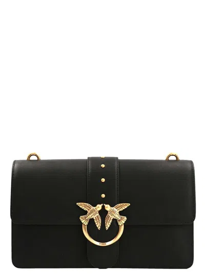Pinko 'love One Classic' Mini Crossbody Bag In Black