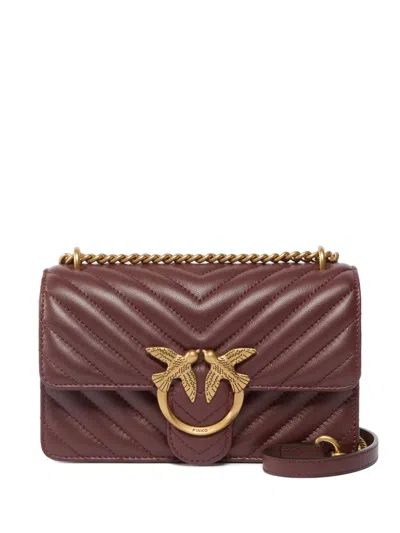 Pinko Love One Classic Quilted Cross Body Bag In Pattern