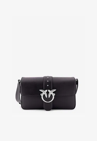 Pinko Love One Classic Shoulder Bag In Black