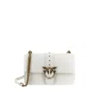 Pinko Love One Classic Shoulder Bag In White