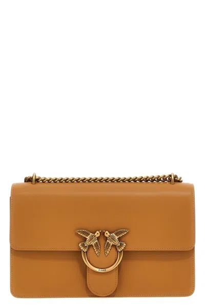 Pinko 'love One Classic Simply' Crossbody Bag In Brown