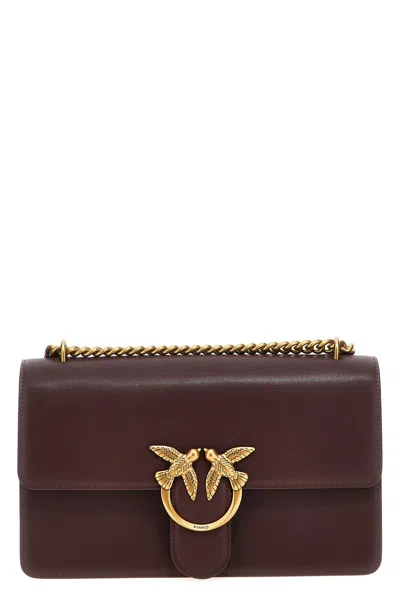 Pinko 'love One Classic Simply' Crossbody Bag In Purple