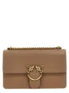 Pinko Love One Classic Simply Crossbody Bags Beige