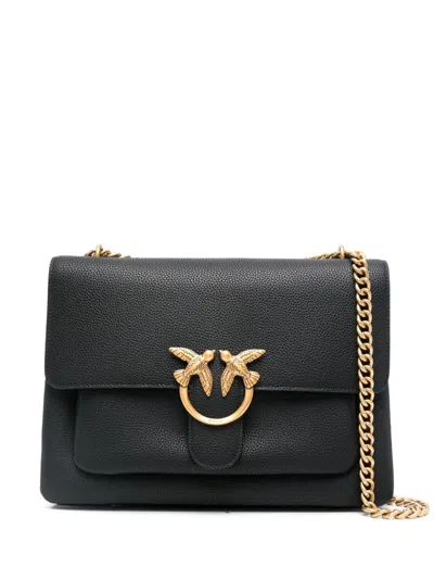 Pinko Love One Cross Body Bag In Black