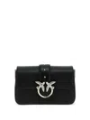 Pinko Love One Classic Crossbody Bag In 黑色