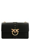 Pinko Love One Classic Crossbody Bag In 黑色的