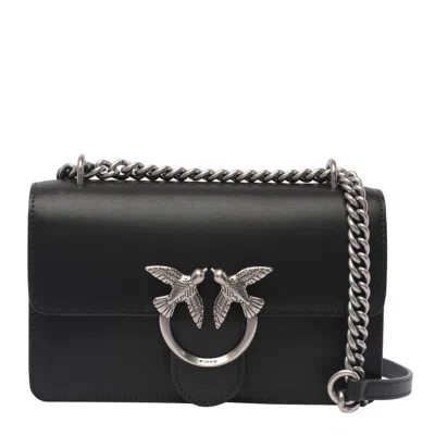 Pinko Love One Crossbody Bag In Black