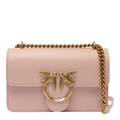 Pinko Love One Crossbody Bag In Pink