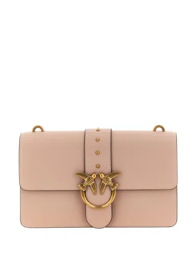Pinko Love One Crossbody Bag In Pink