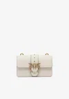 Pinko Love One Crossbody Bag In White