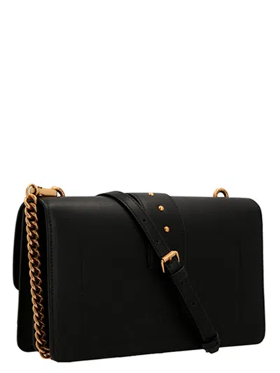 Pinko Love One Crossbody Bags Black