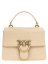Pinko Love One Hand Bags Beige In 浅褐色的
