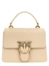 Pinko 'love One' Handbag In Beige