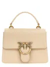 Pinko Love One Hand Bags Beige In Beige