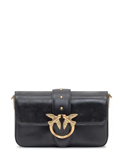 Pinko Love One Mini Bag In Black
