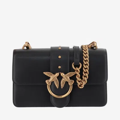 Pinko Love One Mini Bag In Black