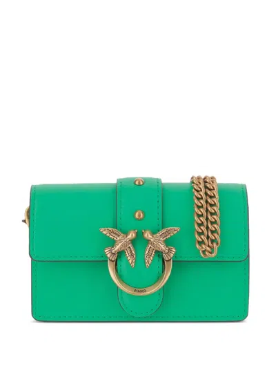 Pinko Love One Mini Bag In Green