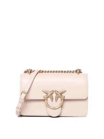 Pinko Love One Mini Bag In Dorado