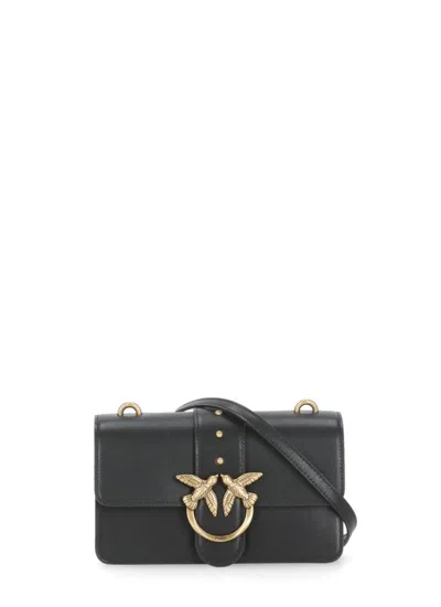Pinko Love One Mini Bag In Gray