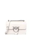 Shop Pinko Love One Mini Bag In White