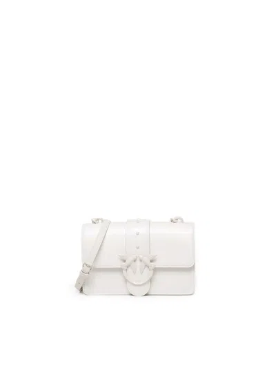 Pinko Love One Mini Bag In White