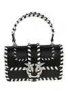 Pinko Love One Mini Cl Vitello Seta In Black