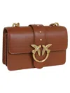 Pinko Love One Mini Cl Vitello Seta In Brown