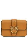 Pinko Love One Mini Crossbody Bag In Brown