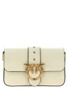 Pinko Love One Classic Slouchy Clutch In White