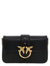 Pinko Love One Mini Crossbody Bag In Black