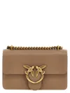Pinko Love One Classic Simply Crossbody Bags Beige