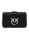 Pinko Love One Mini Crossbody Bag In Black