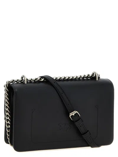 Pinko 'love One Mini' Crossbody Bag In Black