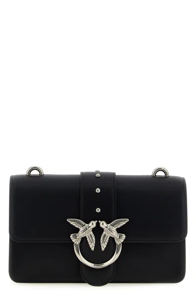 Pinko 'love One Mini' Crossbody Bag In Black