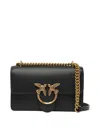 Pinko Love One Mini Crossbody Bag In Black
