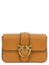 Pinko Mini Love One Crossbody Bag In Brown