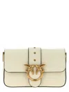 Pinko Love One Classic Slouchy Clutch In White