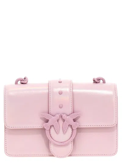 Pinko Love One Mini Crossbody Bag  In Lilac