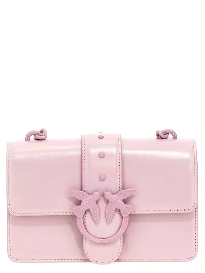 Pinko 'love One Mini' Crossbody Bag In Purple