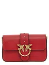 Pinko Love One Mini Crossbody Bag In Red