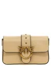 Pinko Love One Mini Crossbody Bag In Gold