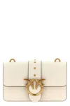 Pinko 'love One Mini' Crossbody Bag In White