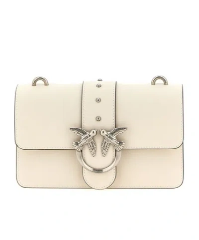 Pinko Bags Bianco Silver In Multi