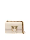 Pinko Love One Mini Crossbody Bag In White