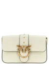 Pinko Love One Classic Slouchy Clutch In White