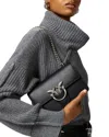 Pinko Love One Mini Crossbody In Black